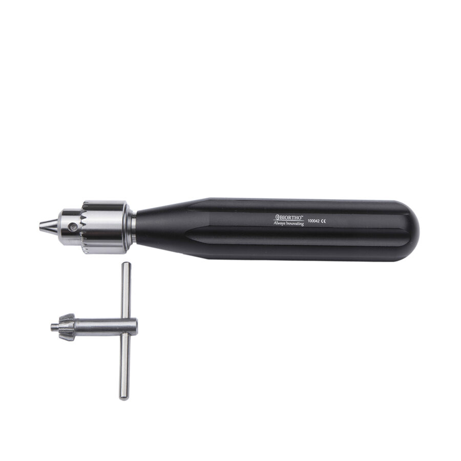 Small Jacobs Chuck With Straight Handle