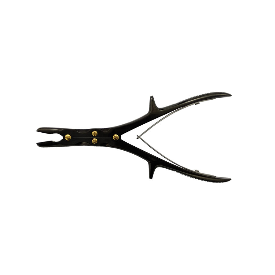 Double Joints Bone Rongeur Curved