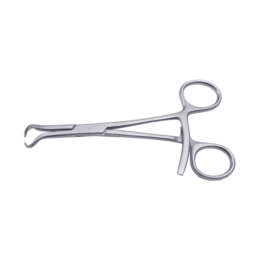 Bone Holding Forceps with Round Jaws