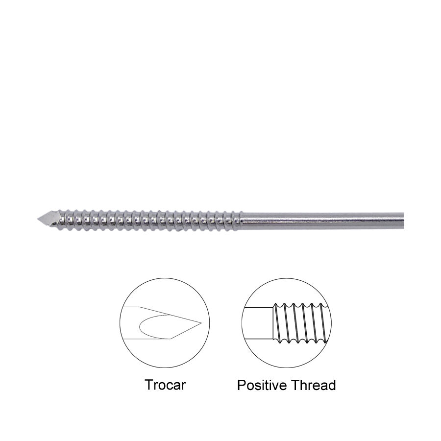 End Positive Thread Pin