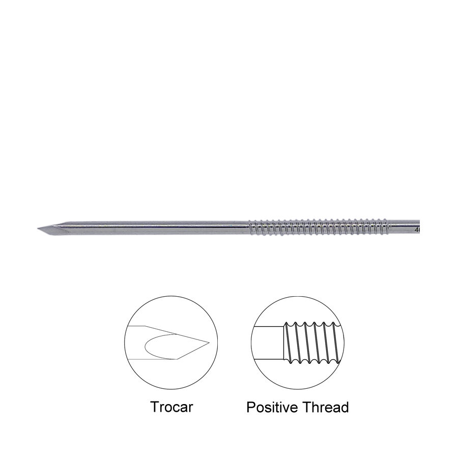 Middle Positive Thread Pin