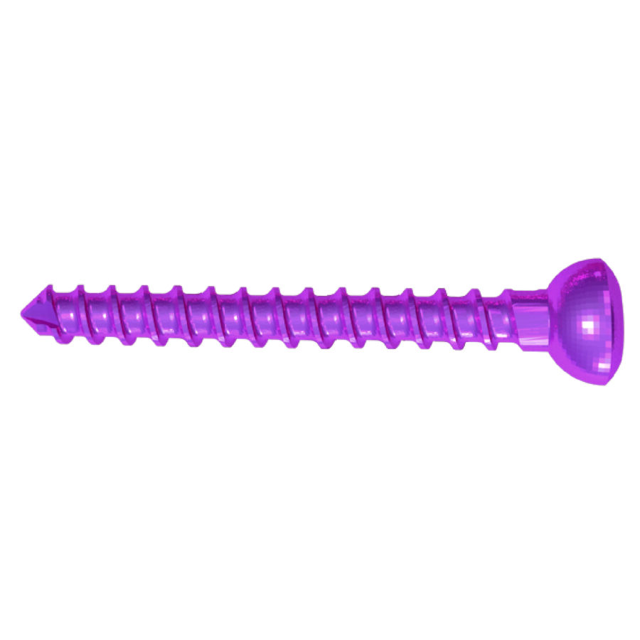 MTX 1.0mm Cortex Screw, T4 Titanium
